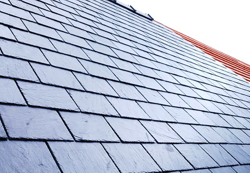 Slate Roofs The Benefits Of Natural, Imitation Welsh Slate Roof Tiles
