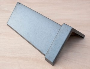 Capped angle clay ridge tiles