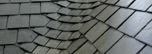 Spanish slate design on the roof